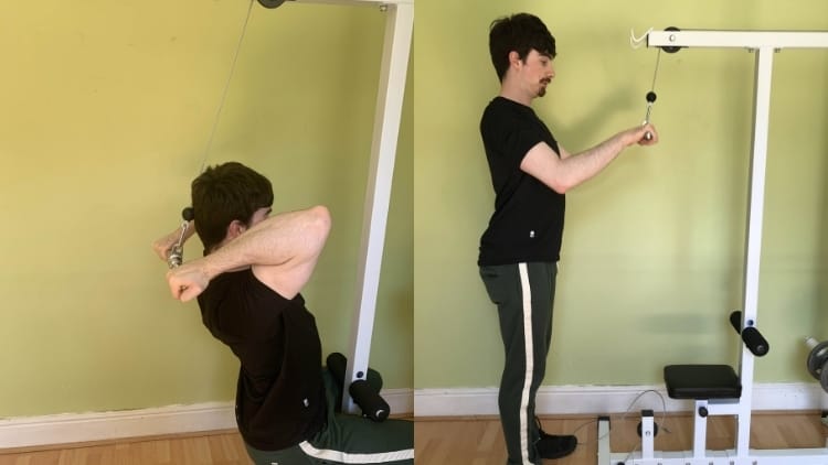 Cable Behind The Neck Curl Tutorial And Benefits