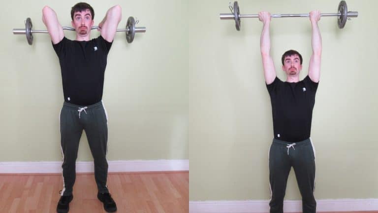 Standing Dumbbell Overhead Tricep Extension (How to Guide)