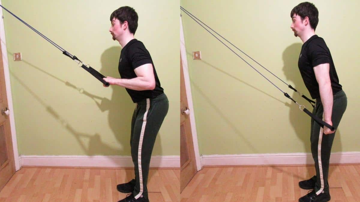 How to do every type of resistance band tricep pushdown