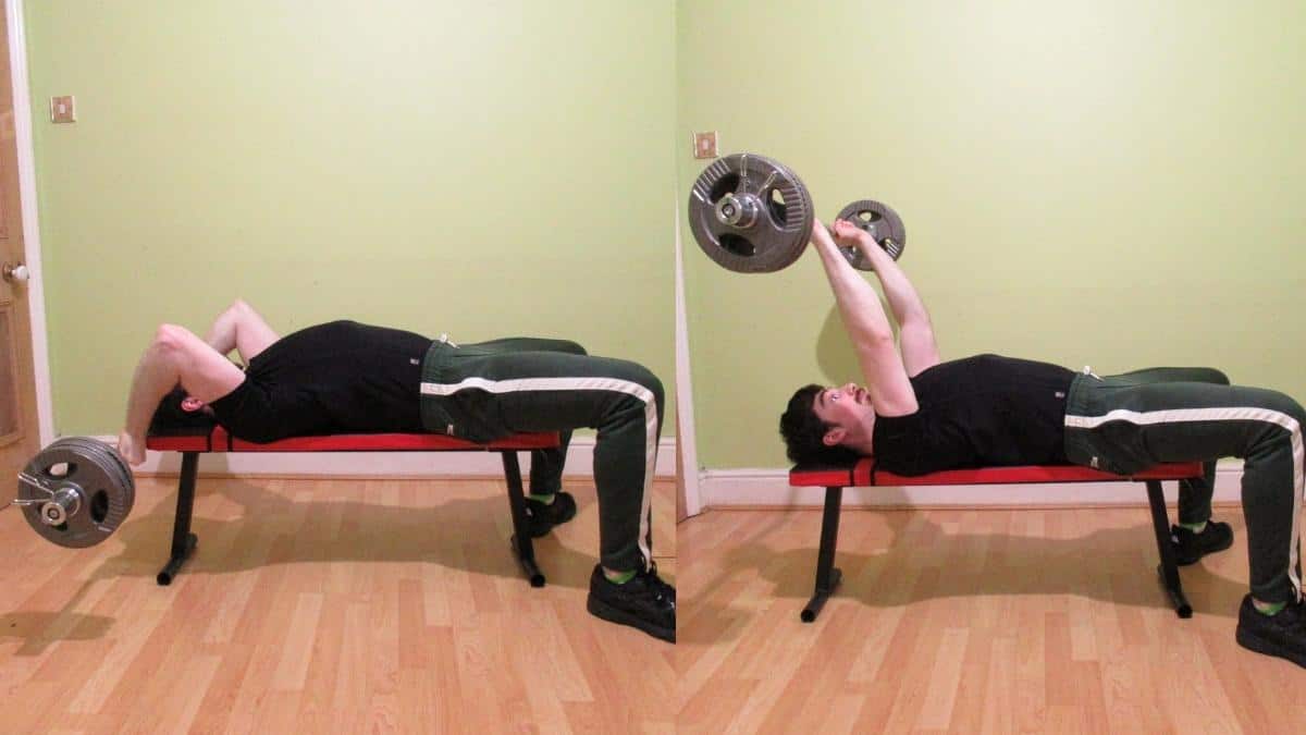 How to do EZ bar skull crushers with the proper form: Benefits, mistakes, and workouts tips