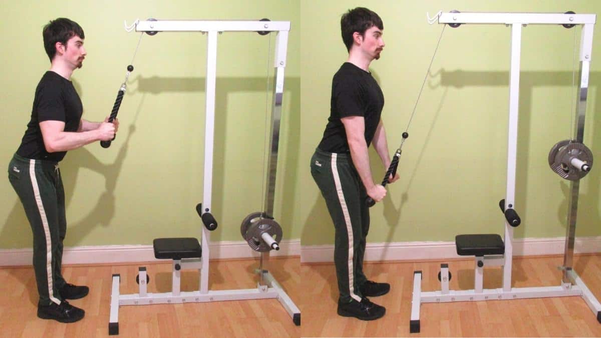 How to perform an isometric triceps pushdown