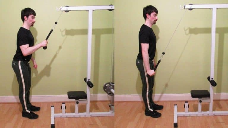 How To Do a Cable Rope Tricep Pushdown