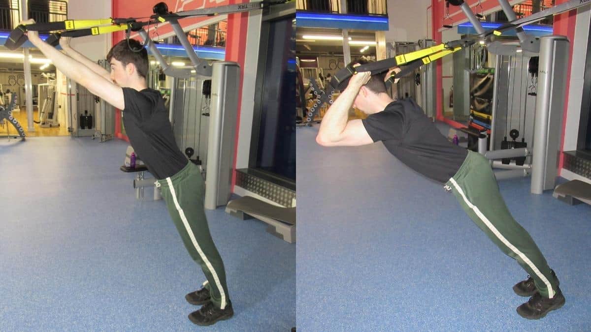 How to do TRX skull crushers for your triceps