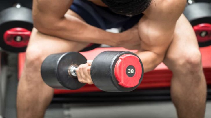 Is curling 30 pounds and 35 pounds with dumbbells good?