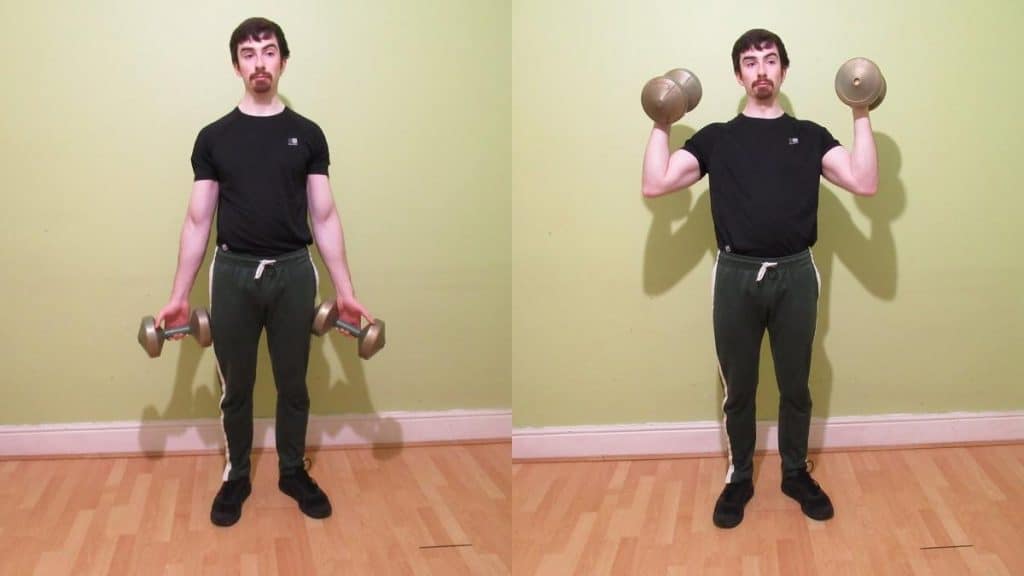 Standing Dumbbell Bicep Curls Form and Benefits