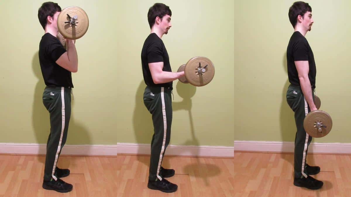 Eccentric bicep curl tutorial and exercise variations