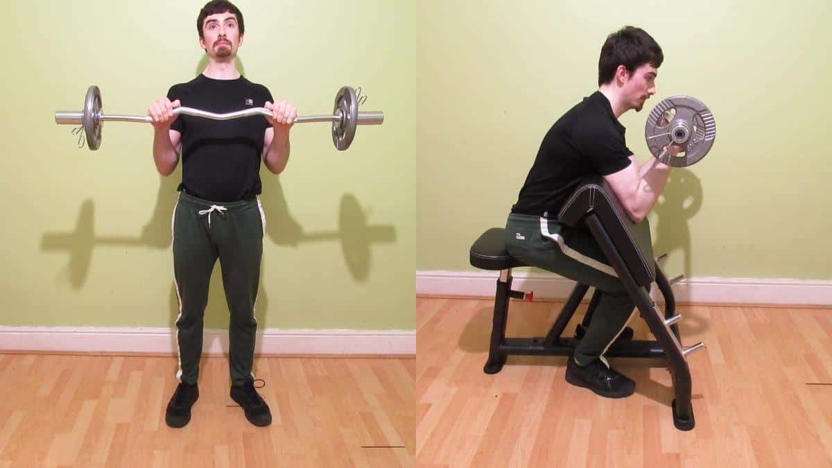 Ez Bar Curl Tutorial For Your Biceps Supinated