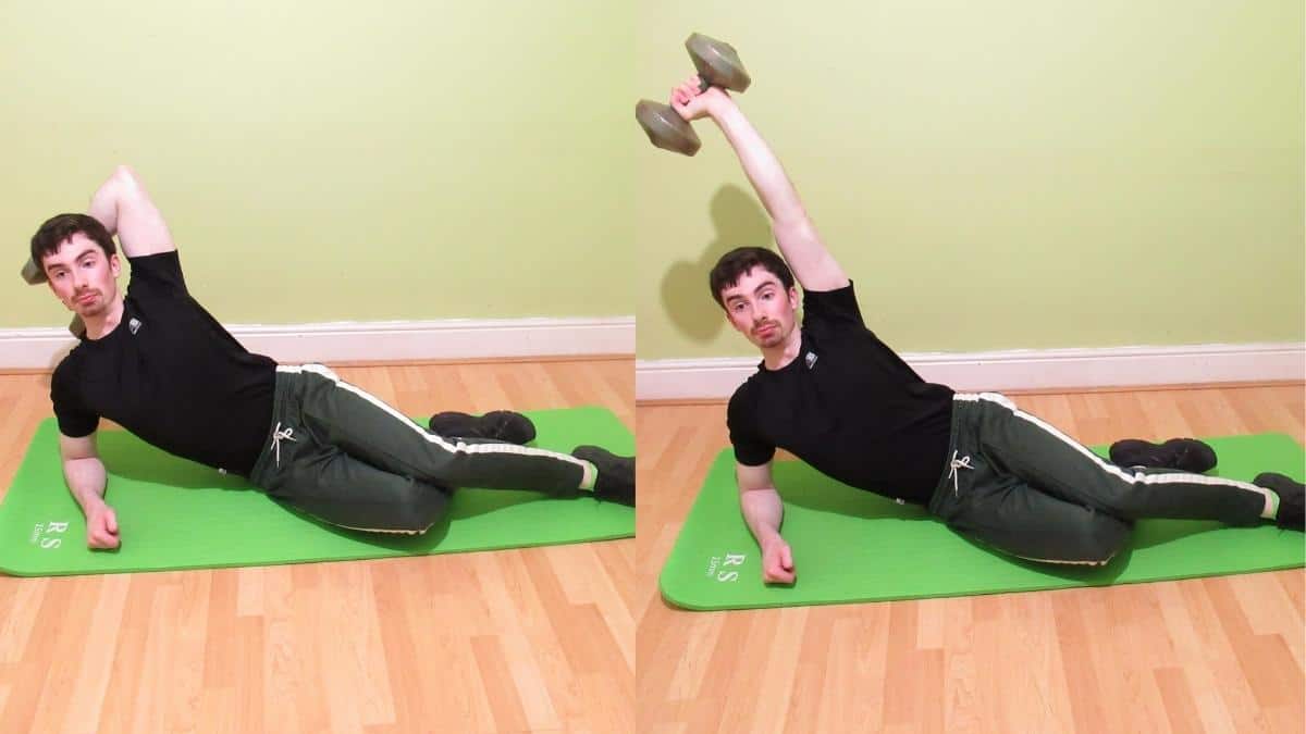 How to do a side leaning tricep extension
