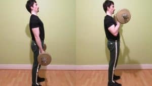 Standing Barbell Bicep Curl: How To Guide And Form Tips