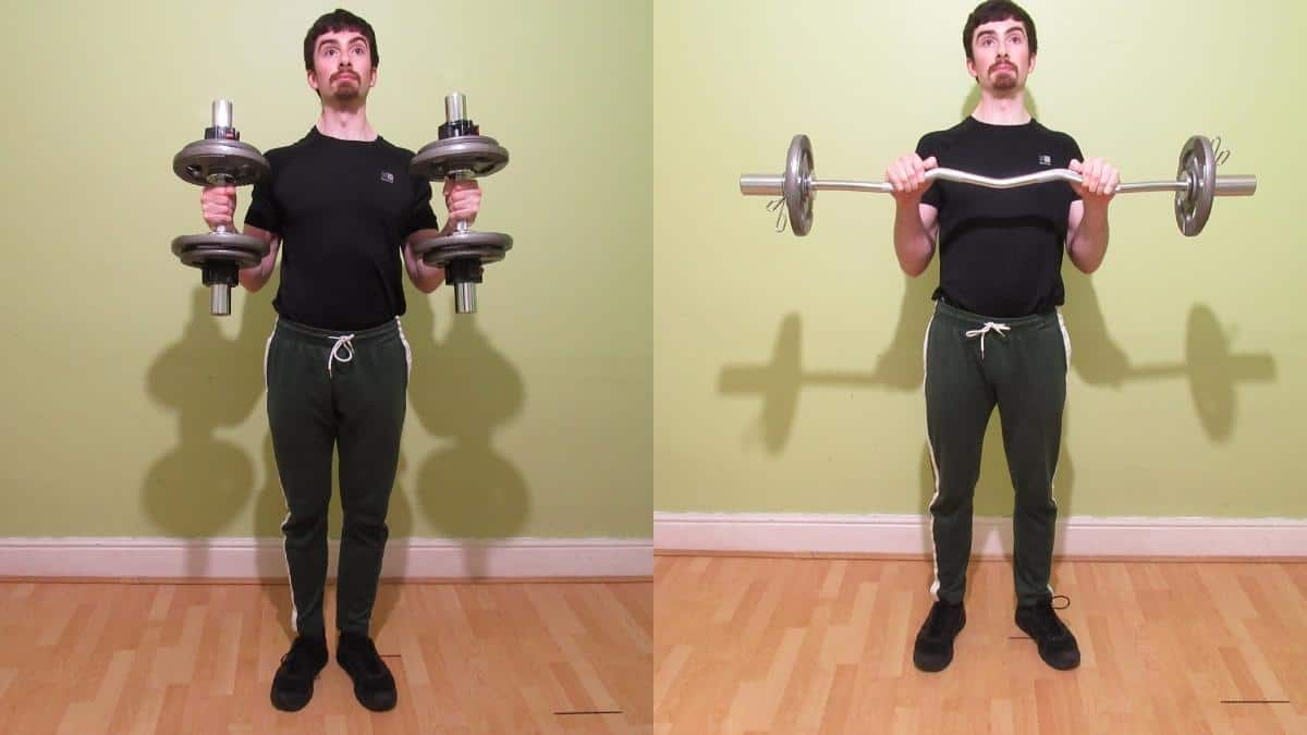 A man performing some exercises for his brachioradialis muscle