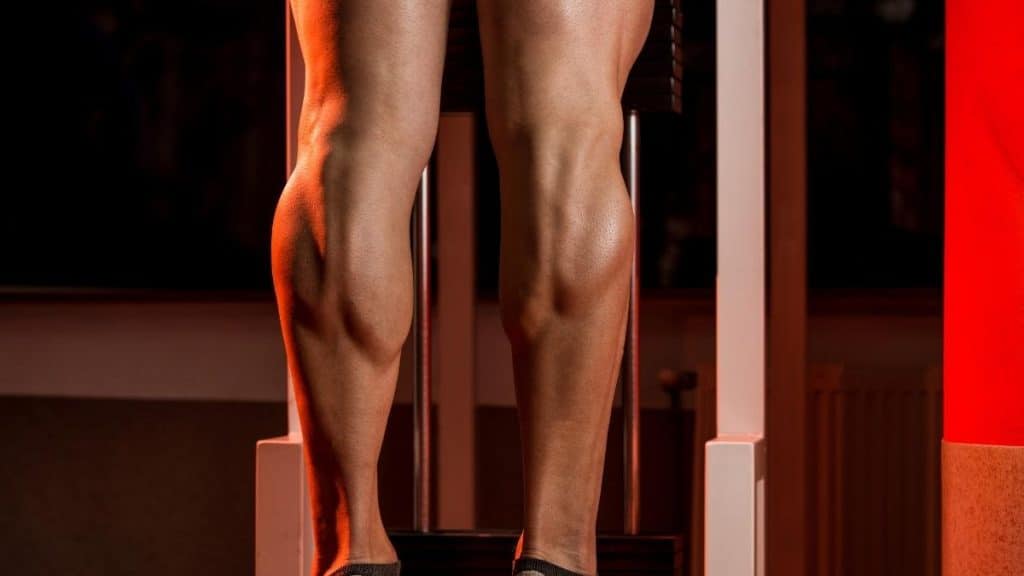 A bodybuilder with 9 inch ankles