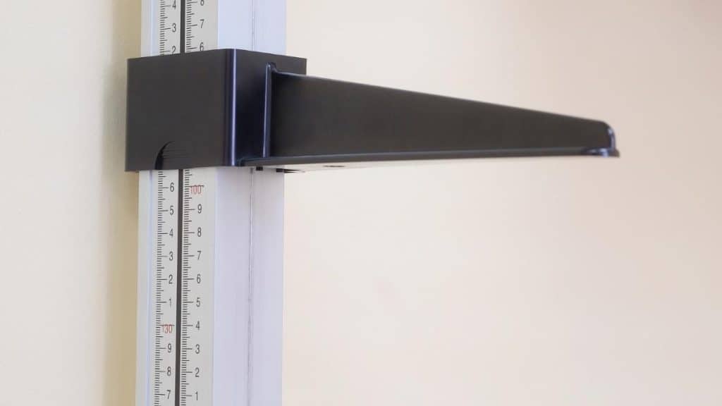 A height meter that you can use to see how tall you are at 15