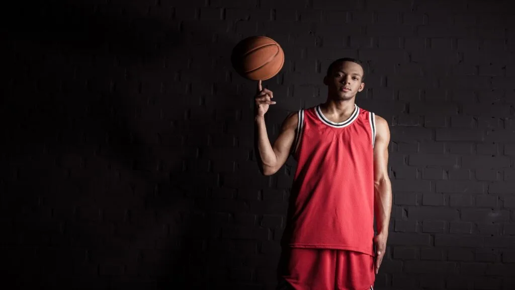 One of the best 7’1 centers in the NBA spinning a basketball on his finger