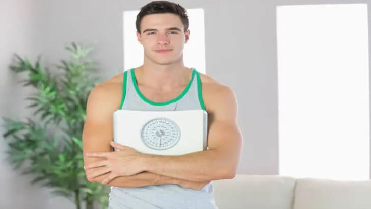The average male weight for men in the US, the UK, and the world